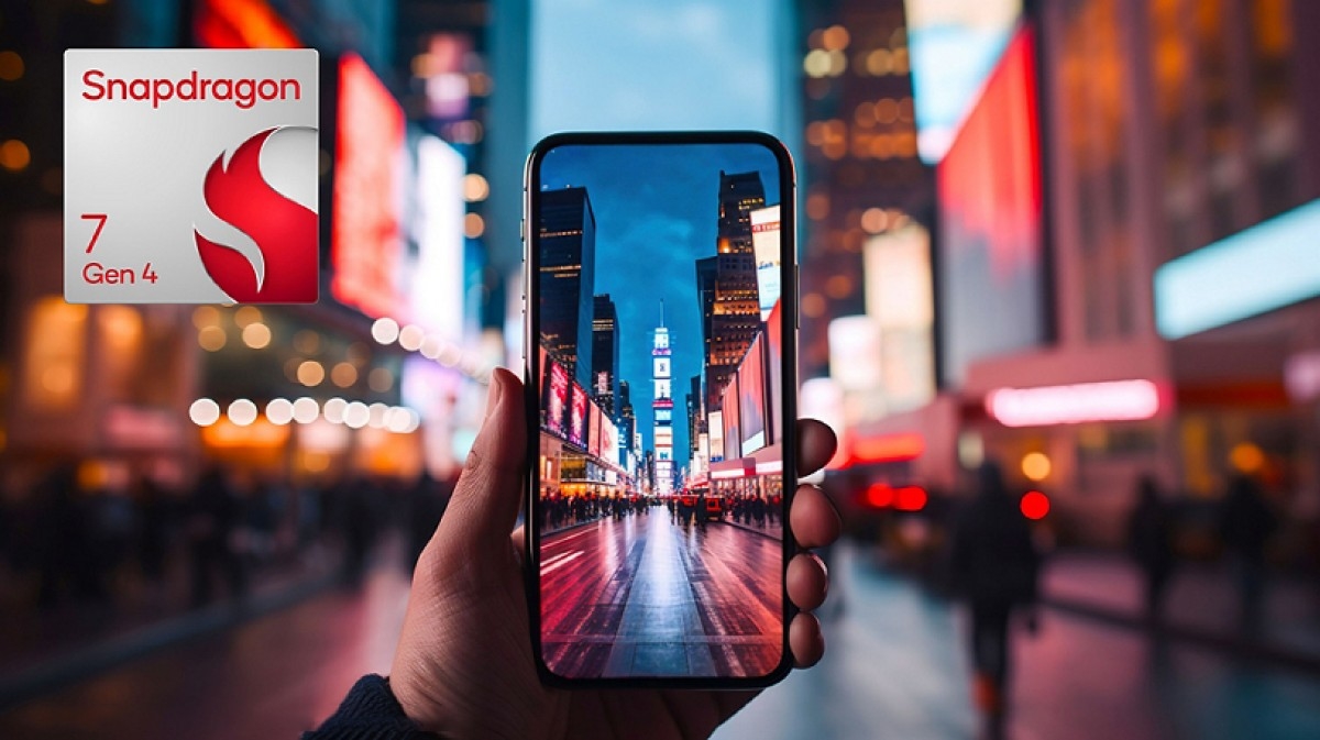 Snapdragon 7 Gen 4, chip Qualcomm mới, điện thoại chơi game, hỗ trợ AI, vivo realme Honor
