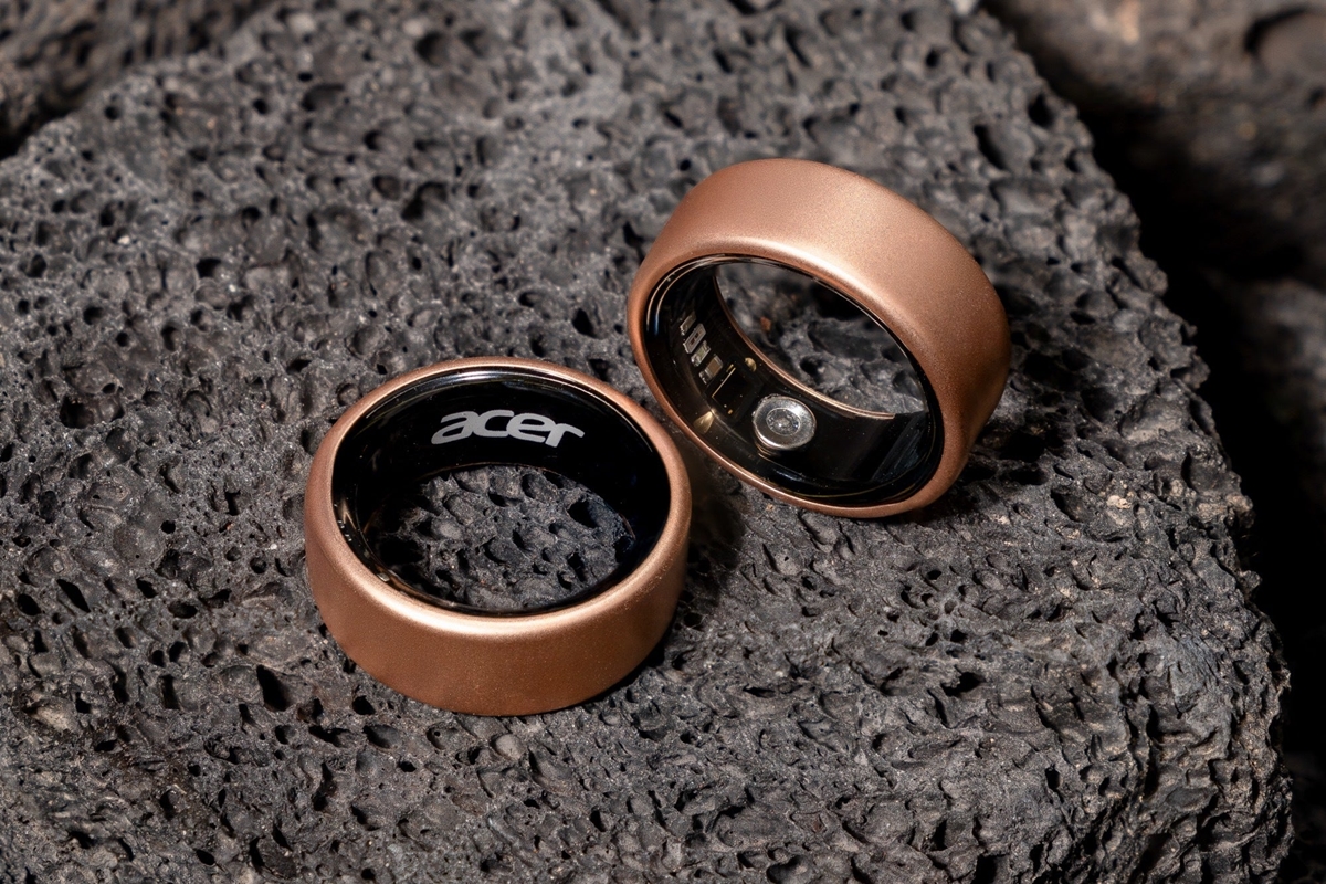 Acer, thiết bị đeo, nhẫn thông minh, tai nghe dịch thuật, AI, COMPUTEX 2025, FreeSense Ring, AI TransBuds