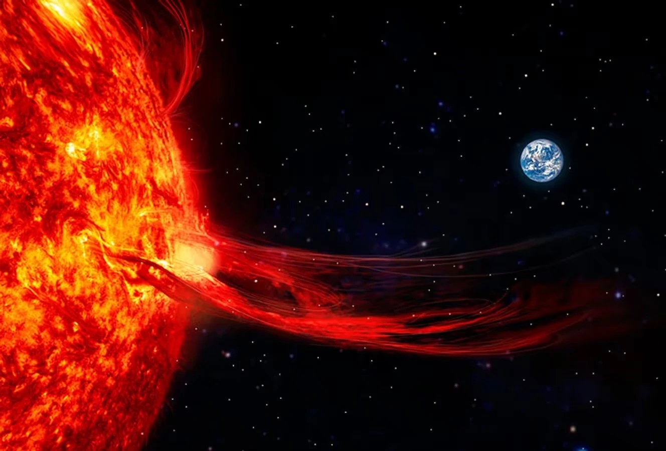 Bão Mặt trời, CME, NASA, bức xạ không gian, mất điện, từ trường Trái Đất, tia X-class