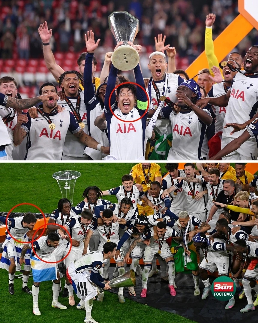 Son Heung-min, không có huy chương, Europa League, Tottenham vô địch, UEFA