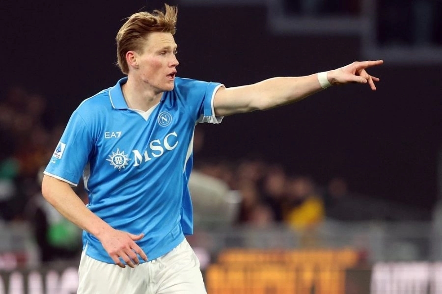 McTominay Napoli, vô địch Serie A, huyền thoại Maradona, Scudetto 2024/25