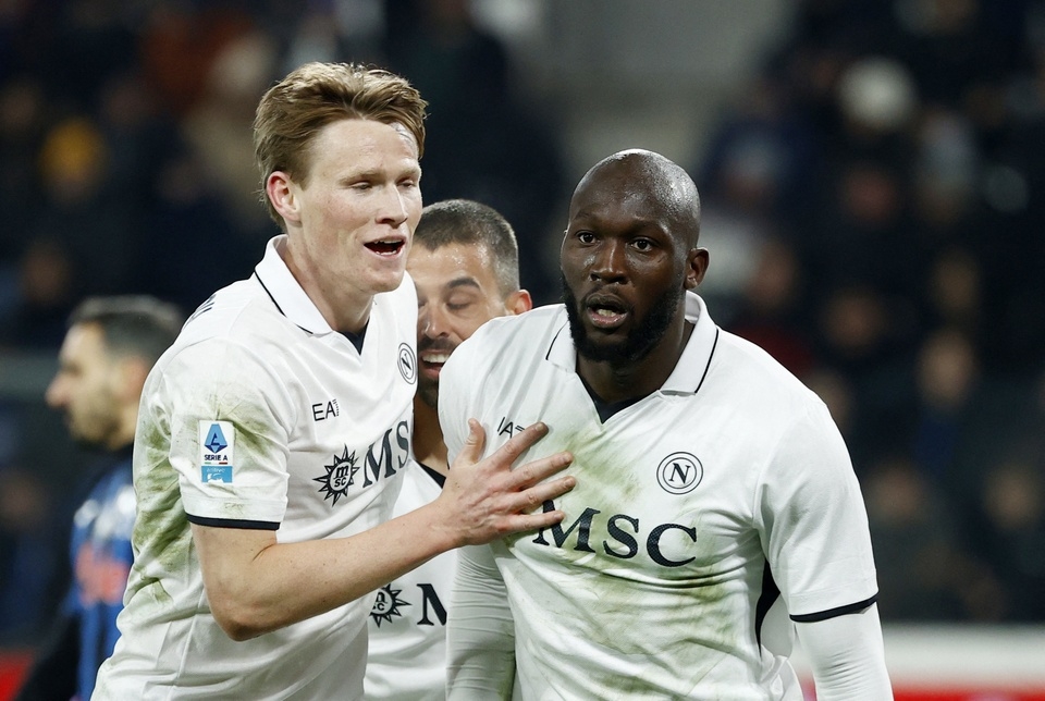 Lukaku, De Bruyne, De Bruyne đến Napoli, chuyển nhượng hè 2025, Napoli, Man City, lương De Bruyne, Romelu Lukaku