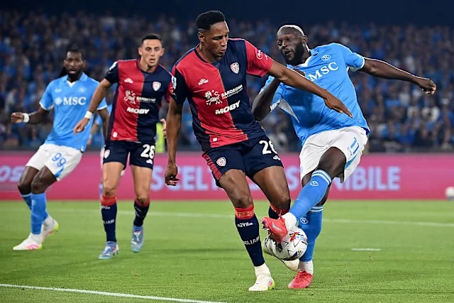 Napoli vô địch Serie A, kết quả Napoli vs Cagliari, McTominay ghi bàn, Lukaku Napoli, HLV Conte Napoli