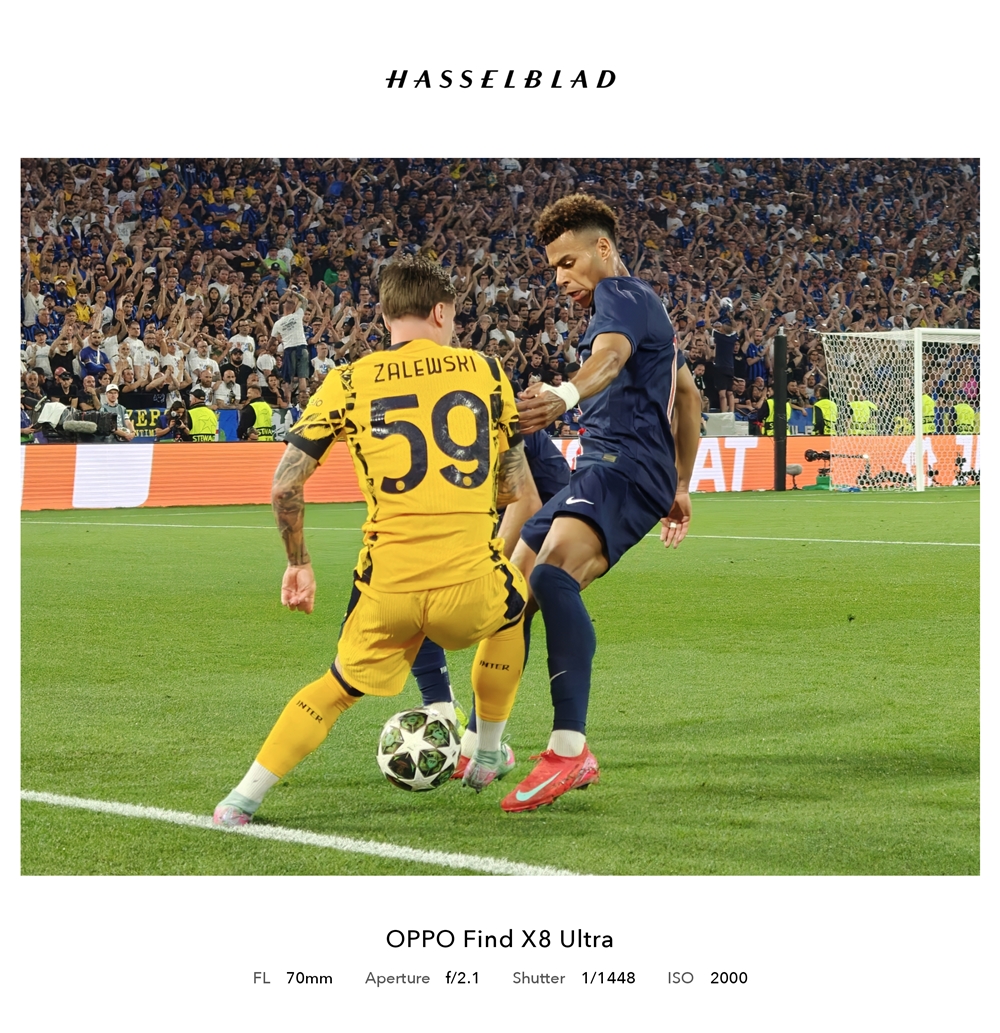 Oppo, Champions League, Oppo Find X8 Ultra, AI camera, công nghệ AI Oppo
