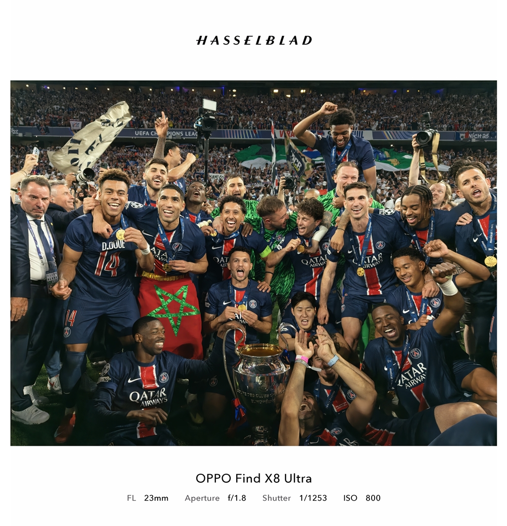 Oppo, Champions League, Oppo Find X8 Ultra, AI camera, công nghệ AI Oppo