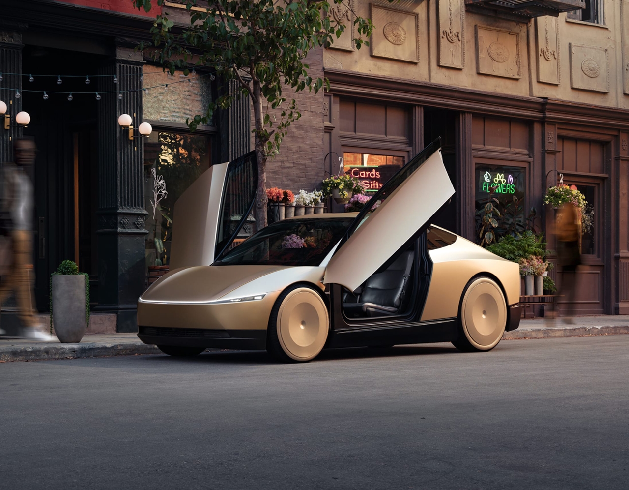 Tesla, Robotaxi, thương hiệu Tesla Robotaxi, xe tự lái, dịch vụ gọi xe tự động, Elon Musk