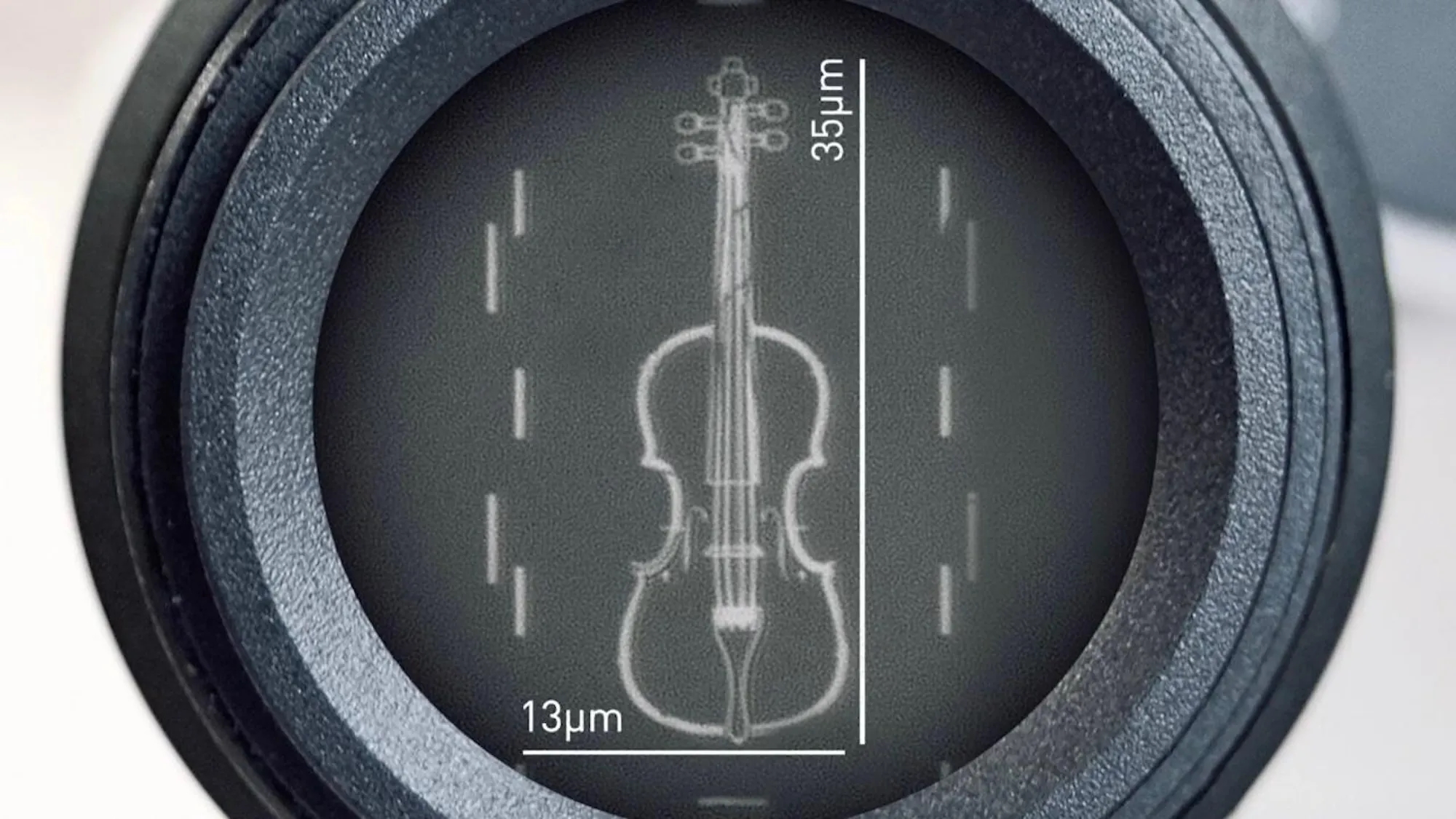 Violin nhỏ nhất thế giới, công nghệ nano, Loughborough, NanoFrazor, chip điện tử