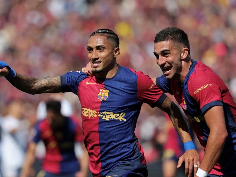 Raphinha, La Liga, cầu thủ xuất sắc nhất, Barcelona, Mbappe, Lamine Yamal