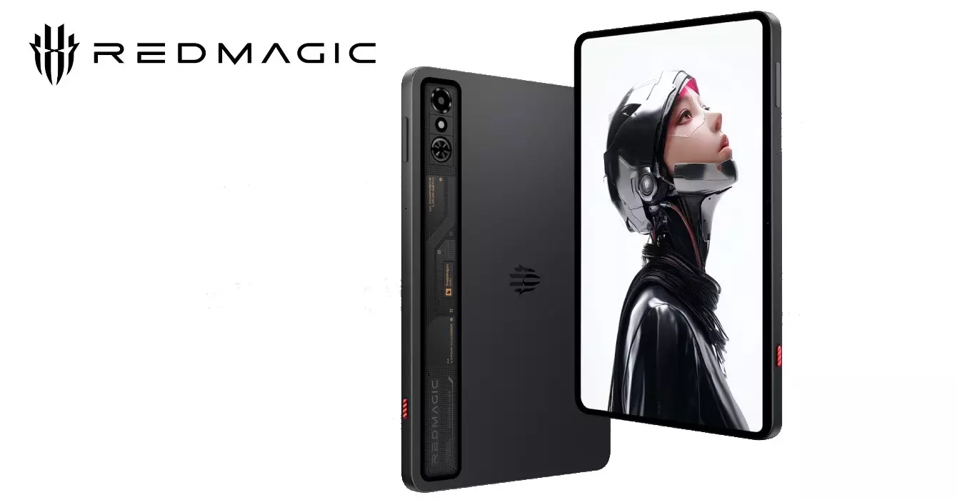 RedMagic Tablet 3 Pro, máy tính bảng chơi game, màn hình OLED 165Hz, Snapdragon 8 Elite, tản nhiệt quạt