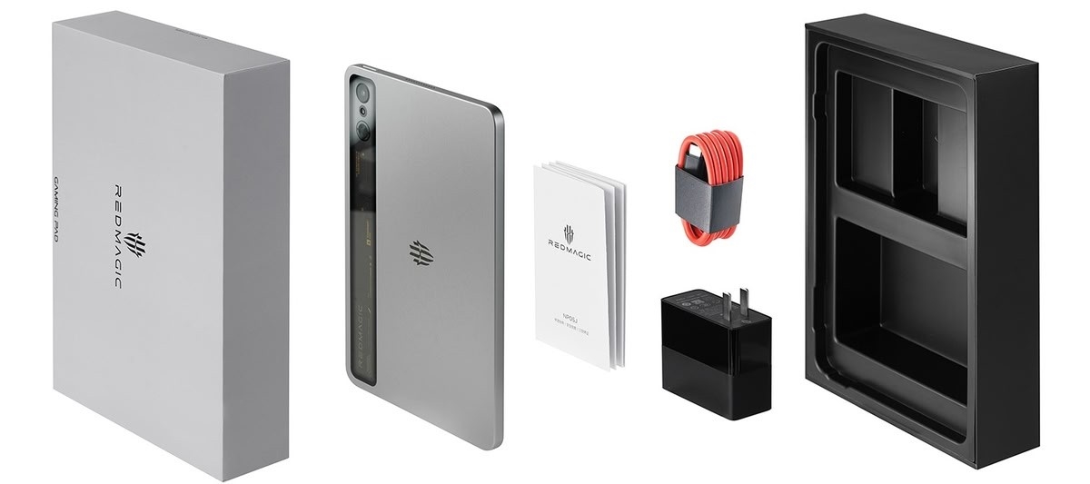 RedMagic Tablet 3 Pro, máy tính bảng chơi game, màn hình OLED 165Hz, Snapdragon 8 Elite, tản nhiệt quạt