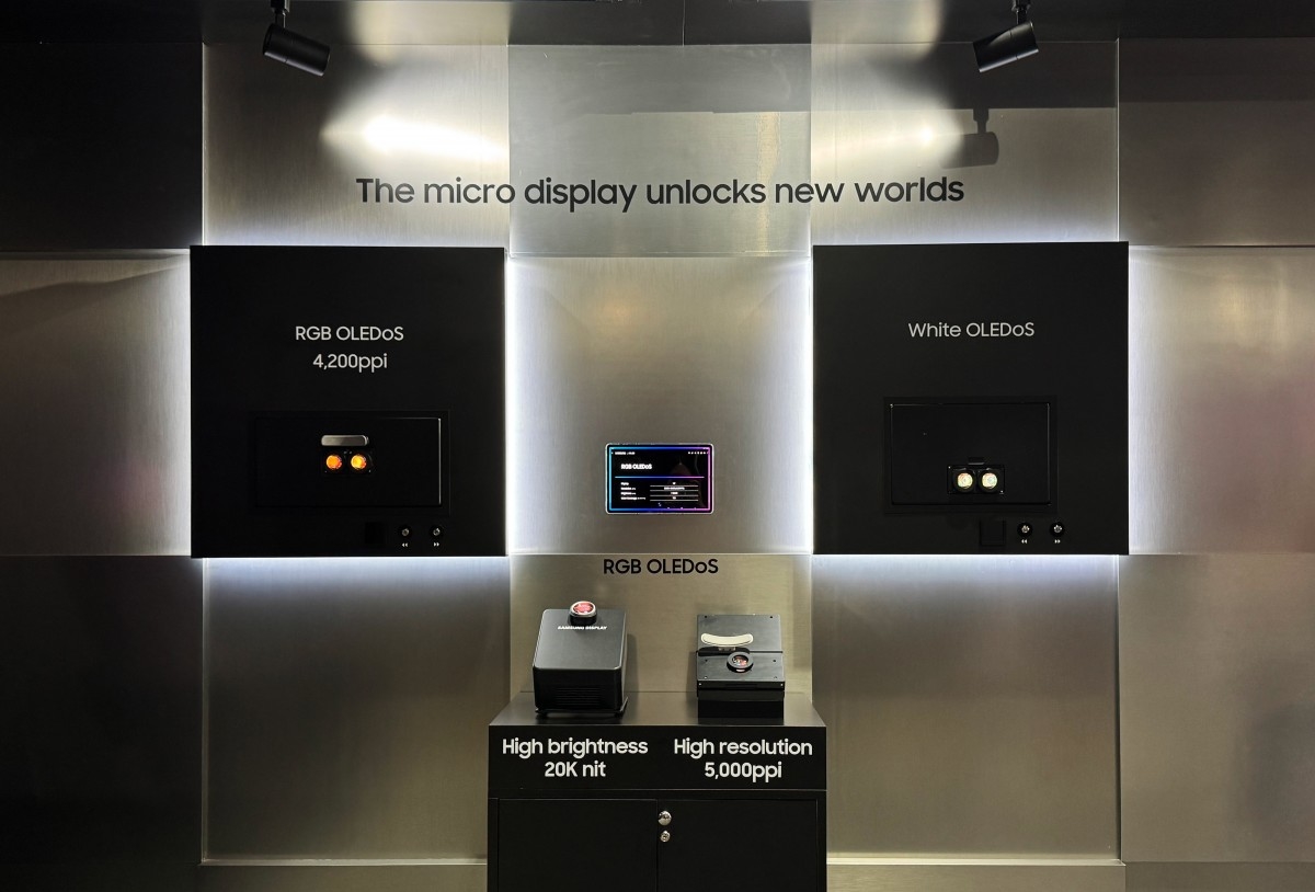 Samsung, màn hình VR, OLEDoS, 20.000 nits, Project Moohan, Kính thực tế hỗn hợp