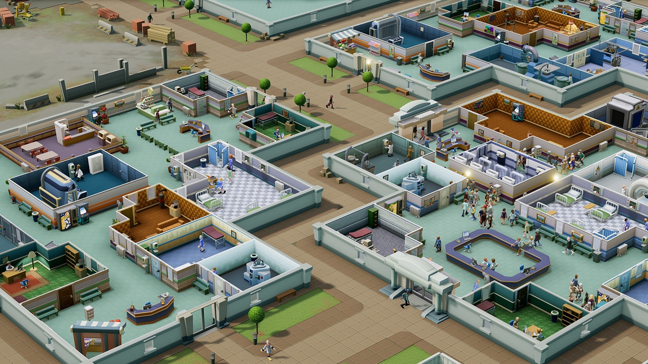 Two Point Hospital, game miễn phí Epic, quản lý bệnh viện, Epic Games Store