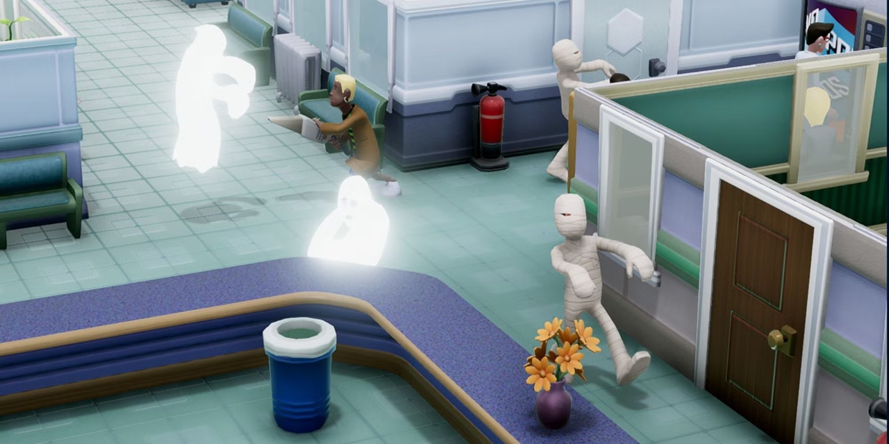 Two Point Hospital, game miễn phí Epic, quản lý bệnh viện, Epic Games Store