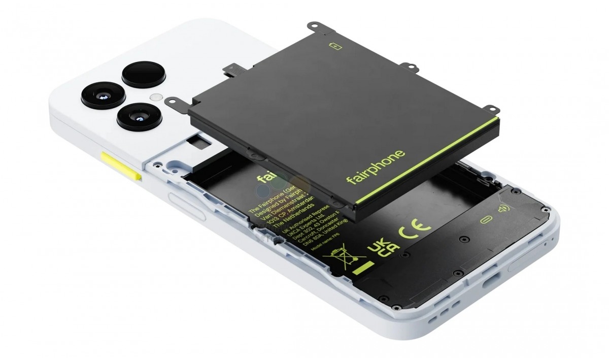 Fairphone 6, rò rỉ Fairphone 6, hình ảnh Fairphone 6, điện thoại bền vững, Android, Snapdragon 7s Gen 3