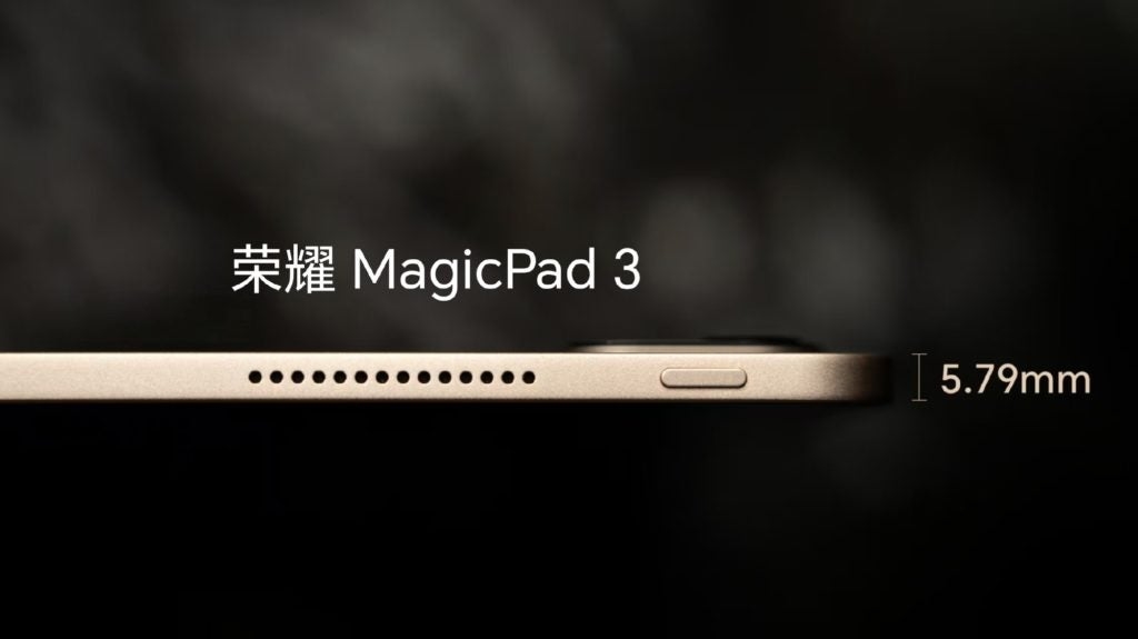 Honor MagicPad 3, máy tính bảng Honor, Galaxy S25 Edge, Magic V5, máy tính bảng siêu mỏng, Snapdragon 8 Gen 3