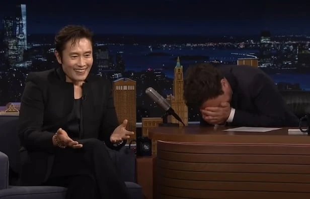 Lee Byung Hun, Squid Game, mẹ Lee Byung Hun, con trai Lee Byung Hun, Jimmy Fallon, The Tonight Show