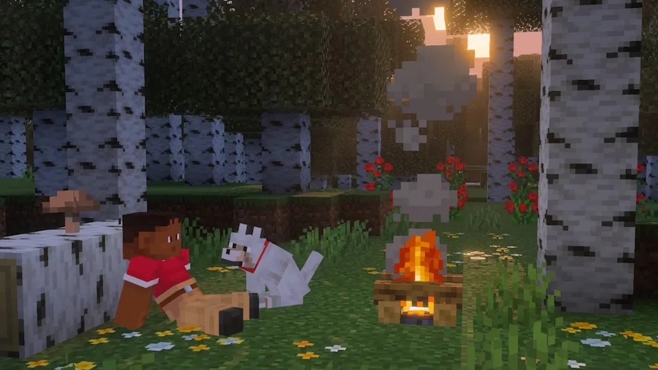 Minecraft, Vibrant Memories, chế độ chụp ảnh, Bedrock Edition, Mojang, camera Minecraft