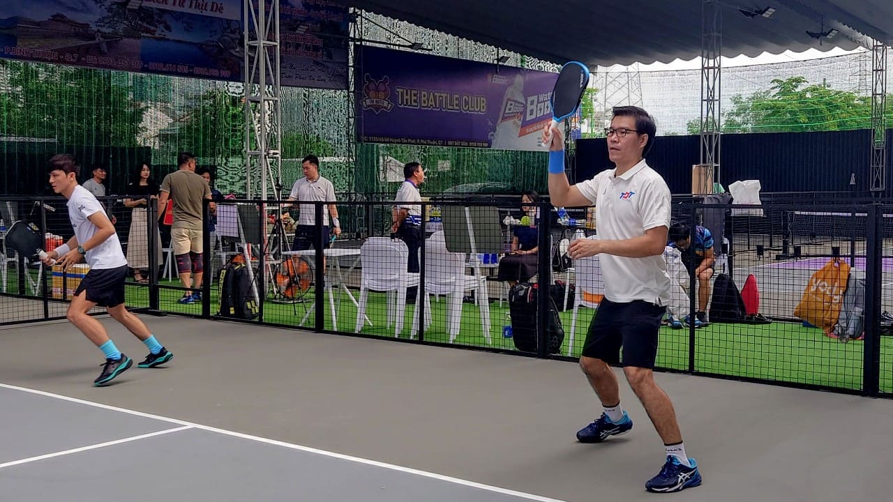 Sôi nổi Giải Pickleball mừng 100 năm Ngày Báo chí Cách mạng Việt Nam: Trường Đại học Tôn Đức Thắng giành cúp vô địch