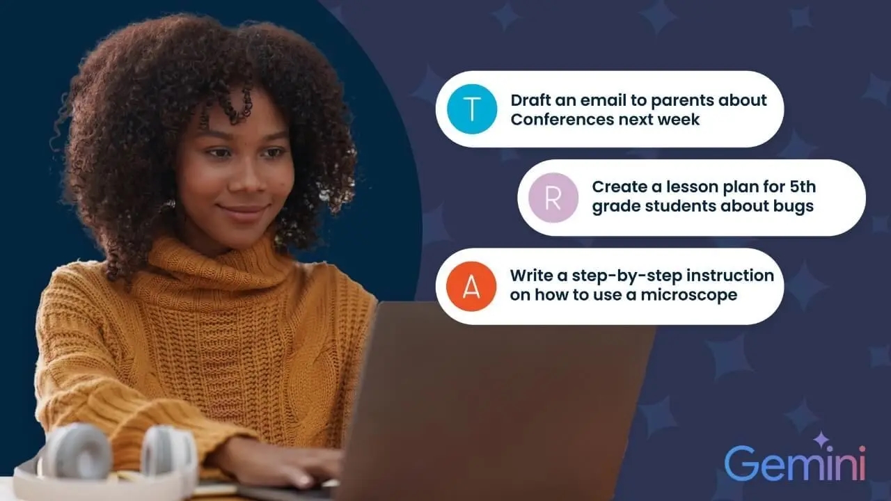 Google Gemini, Google Workspace for Education, AI trong giáo dục, học sinh, giáo viên, Google Classroom, LearnLM