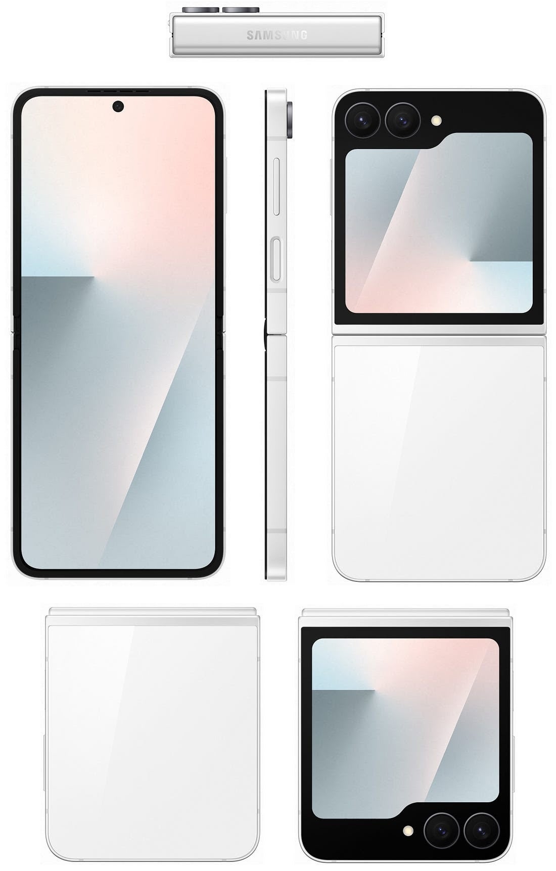 Galaxy Z Flip 7, Galaxy Z Flip 7 FE, điện thoại gập Samsung, Exynos 2500, thiết kế Z Flip 2025