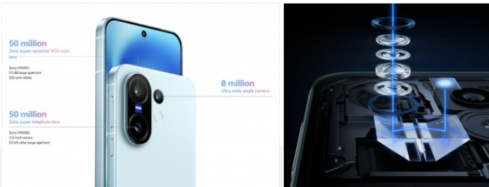 vivo X200 FE, điện thoại nhỏ gọn, pin 6500mAh, camera 50MP, Dimensity 9300+, Android 15