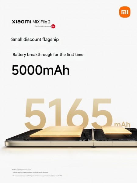 Xiaomi Mix Flip 2, điện thoại gập Xiaomi, Snapdragon 8 Elite, màn hình phụ, pin silicon-carbon