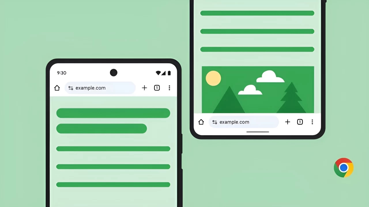 Chrome Android, thanh địa chỉ, Google Chrome, cập nhật trình duyệt, di chuyển thanh tìm kiếm