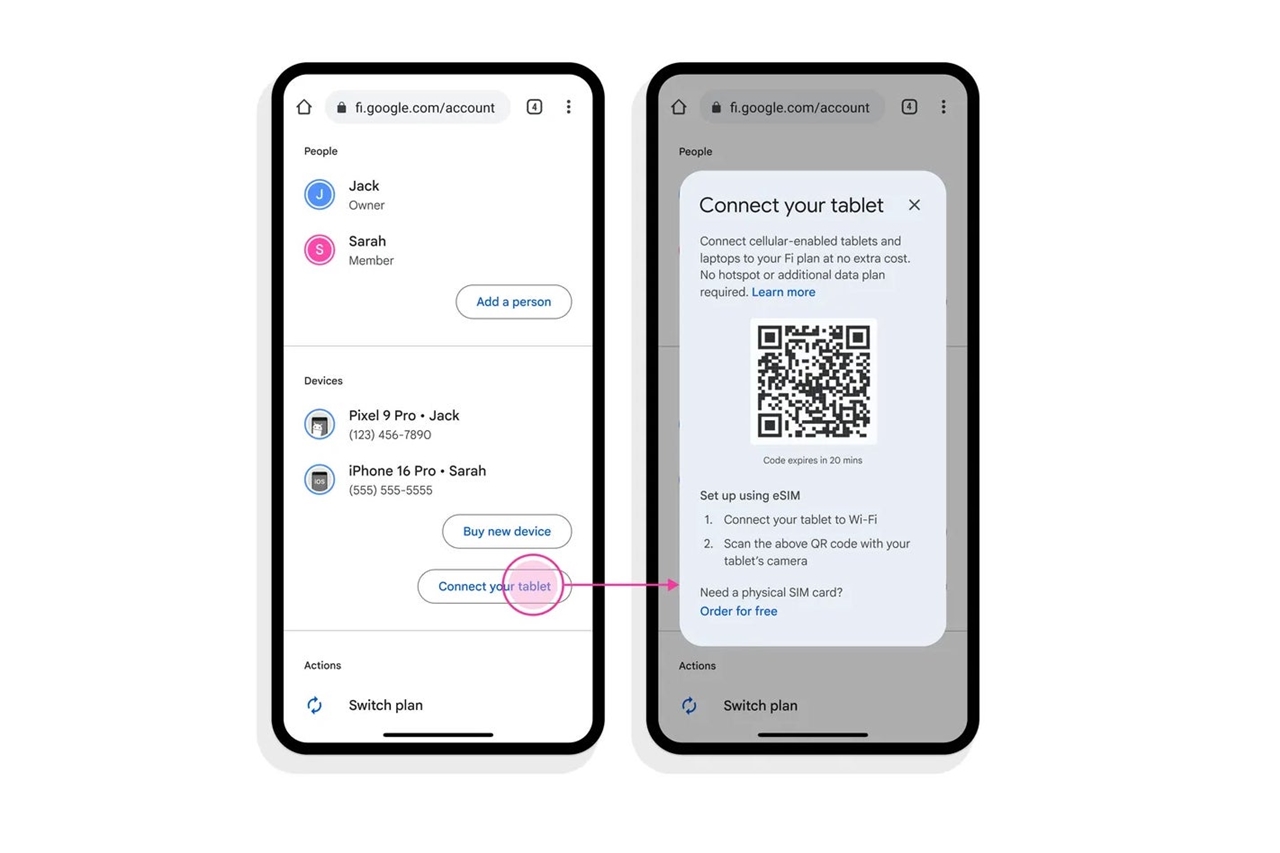 Google Fi, voicemail iPhone, visual voicemail, Fi app, iOS