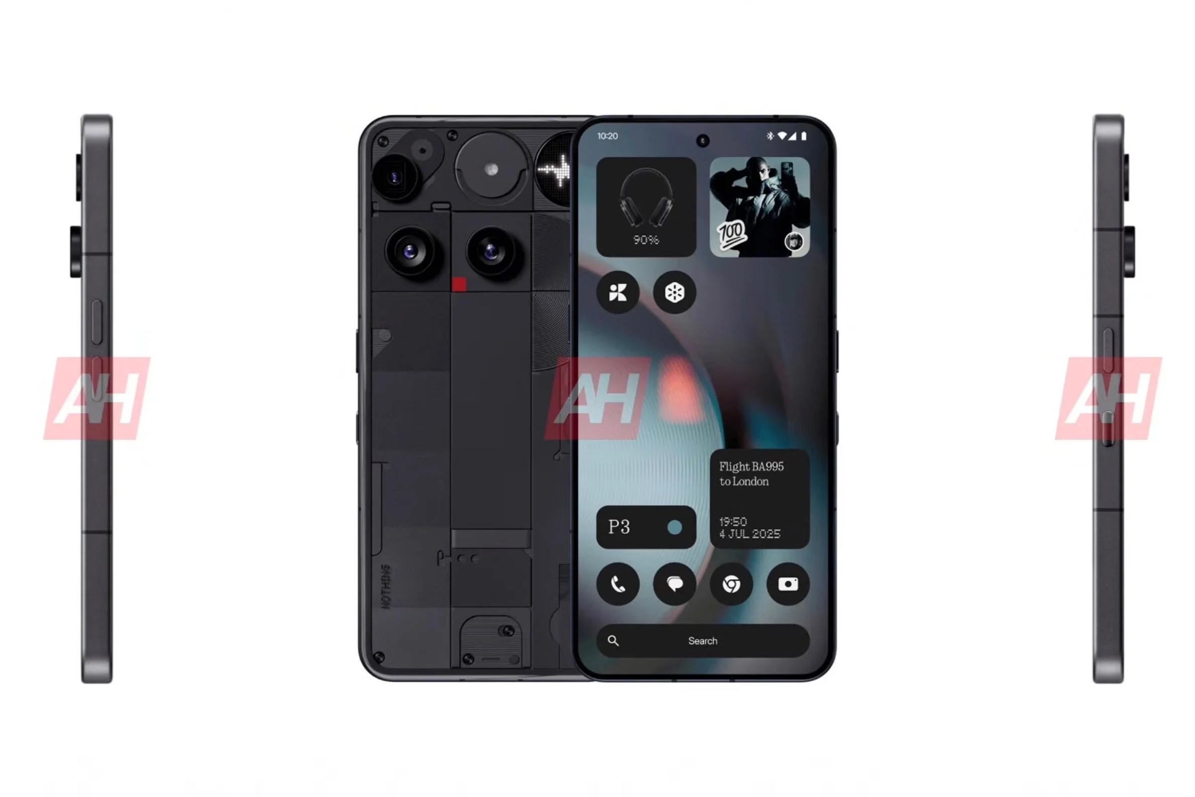 Nothing Phone (3), điện thoại flagship, Nothing, camera tiềm vọng, iPhone 16, Galaxy S25, Pixel 9, smartphone Android