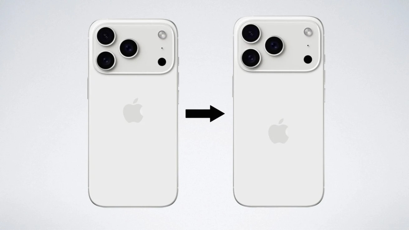 iPhone 17 Pro, logo Apple, thiết kế iPhone mới