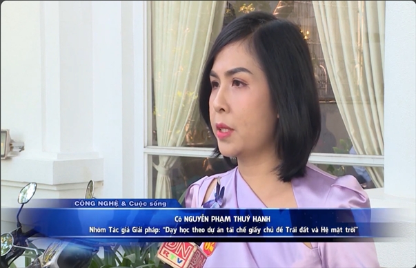 Trần Thị Thu Hằng, Nguyễn Phạm Thuý Hạnh, giáo dục địa phương, dạy học dự án, Đồng Nai, giáo viên sáng tạo, hội thi sáng tạo kỹ thuật, STEAM