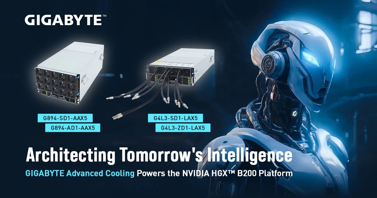 Giga Computing ra mắt loạt máy chủ AI mới