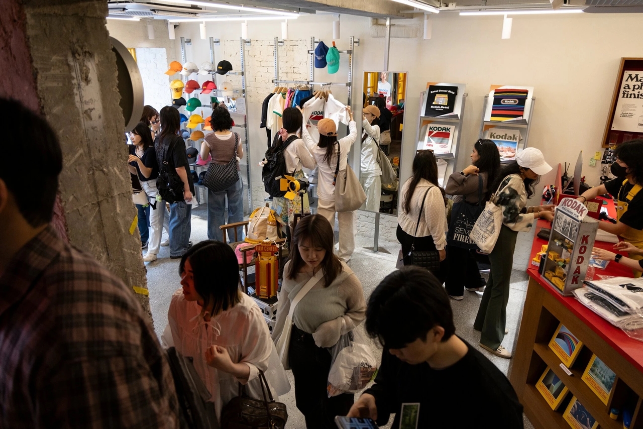 Kodak, thời trang, Kodak Apparel, Hàn Quốc, thương hiệu hồi sinh