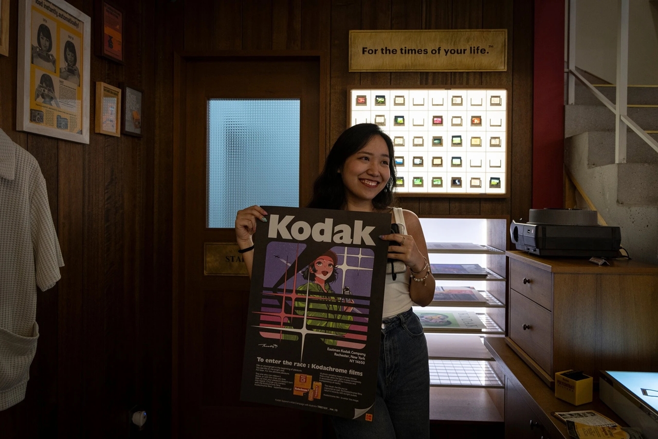 Kodak, thời trang, Kodak Apparel, Hàn Quốc, thương hiệu hồi sinh