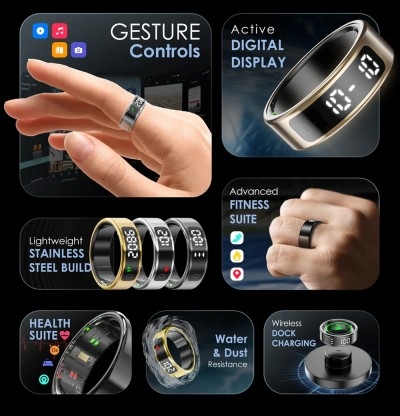 Pebble Halo Smart Ring, Nhẫn thông minh, wearable
