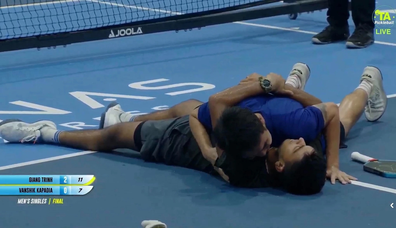 Trịnh Linh Giang, pickleball Việt Nam, PPA Tour Asia, Vanshik Kapadia, vô địch pickleball