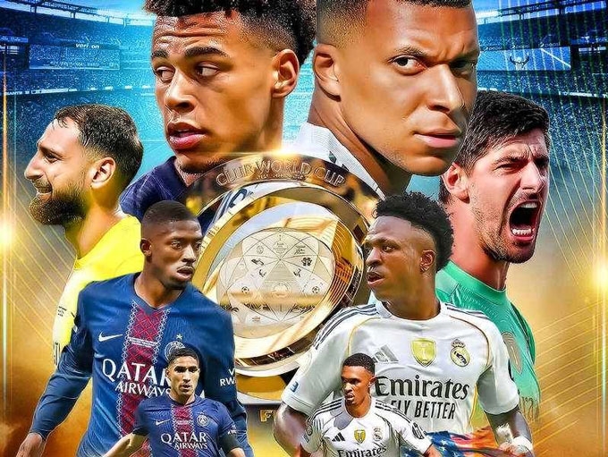 PSG, Real Madrid, đội hình ra sân PSG vs Real, Mbappe, FIFA Club World Cup