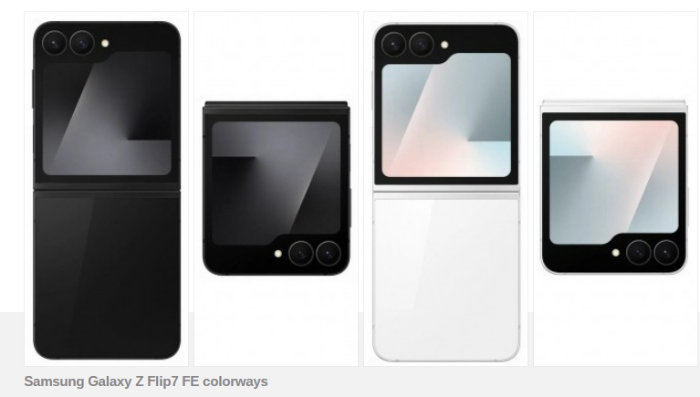 Samsung Galaxy Z Flip7, Galaxy Z Flip7 FE, điện thoại gập Samsung, Exynos 2500, điện thoại màn hình gập