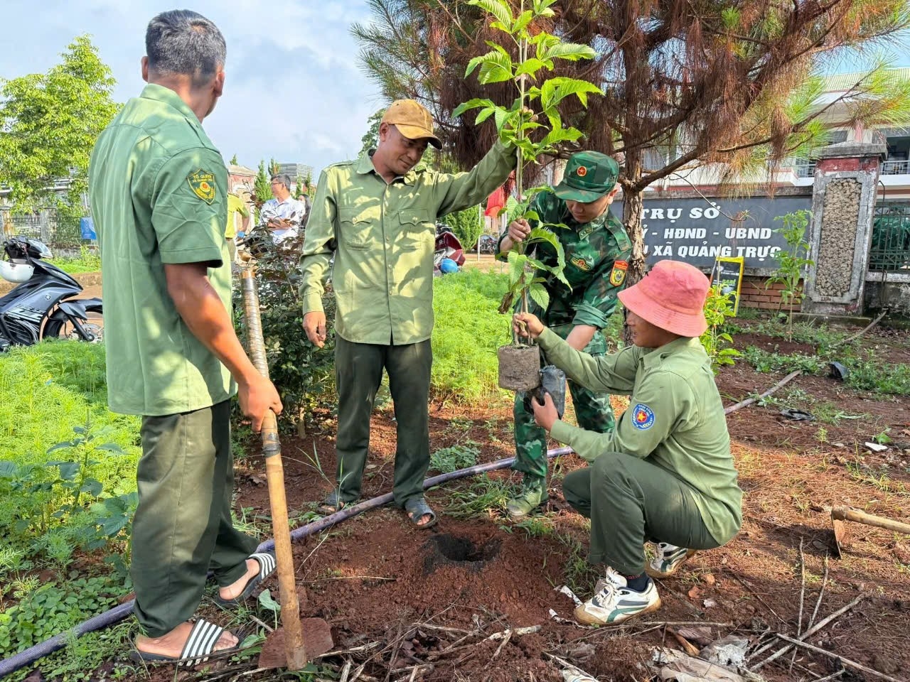 Quảng Trực, Đại hội XIII Đảng bộ xã Quảng Trực, Chính quyền hai cấp Lâm Đồng phát triển vùng biên Lâm Đồng, Chuyển đổi số Quảng Trực