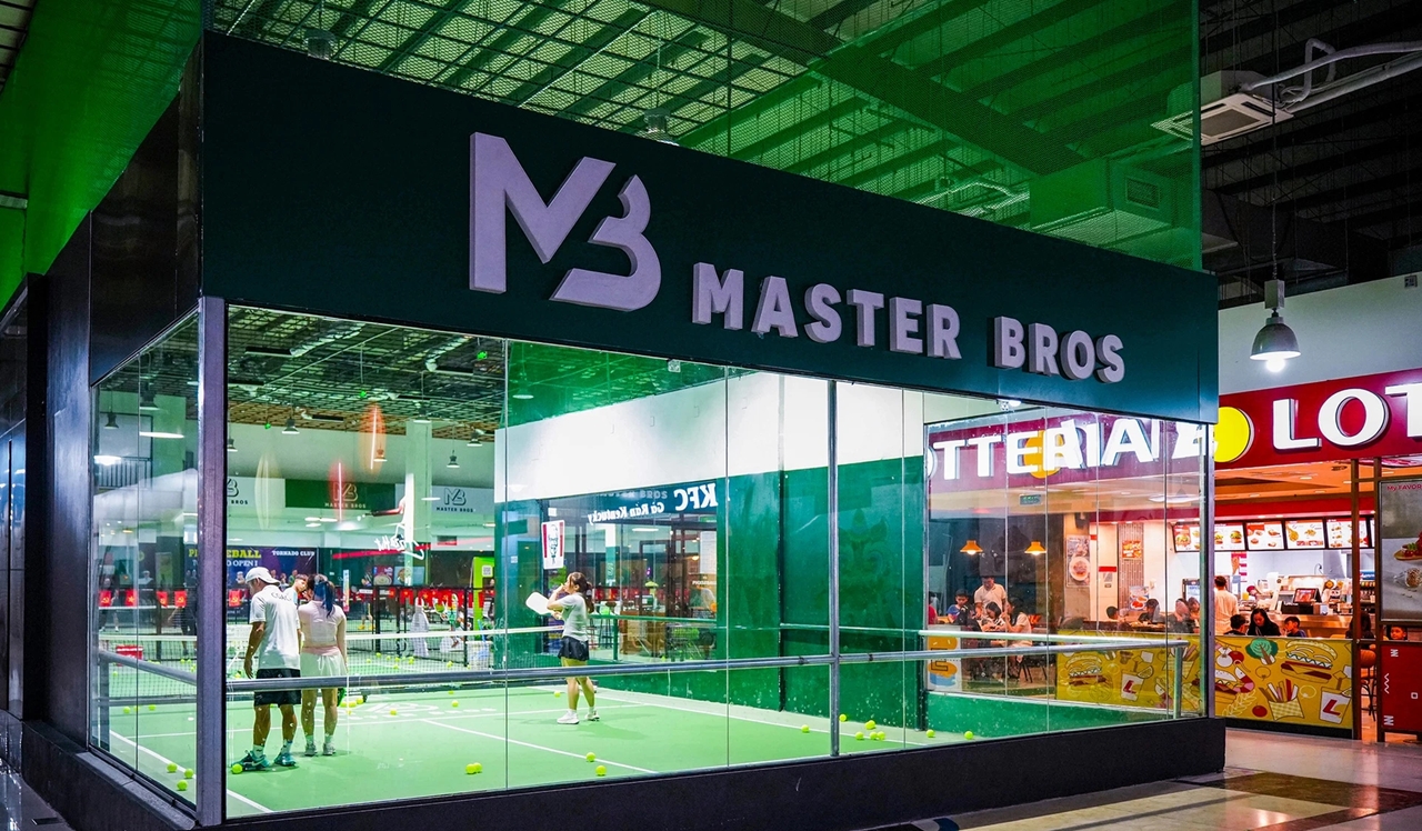 pickleball, sân pickleball, pickleball máy lạnh, pickleball Hà Nội, sân trong TTTM, sân trong nhà