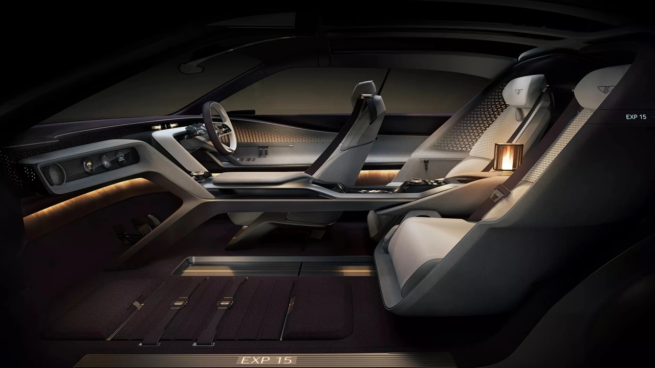 Bentley EXP 15, xe điện Bentley, EV Bentley, thiết kế xe Bentley, xe điện sang trọng, ô tô concept, Bentley SUV điện