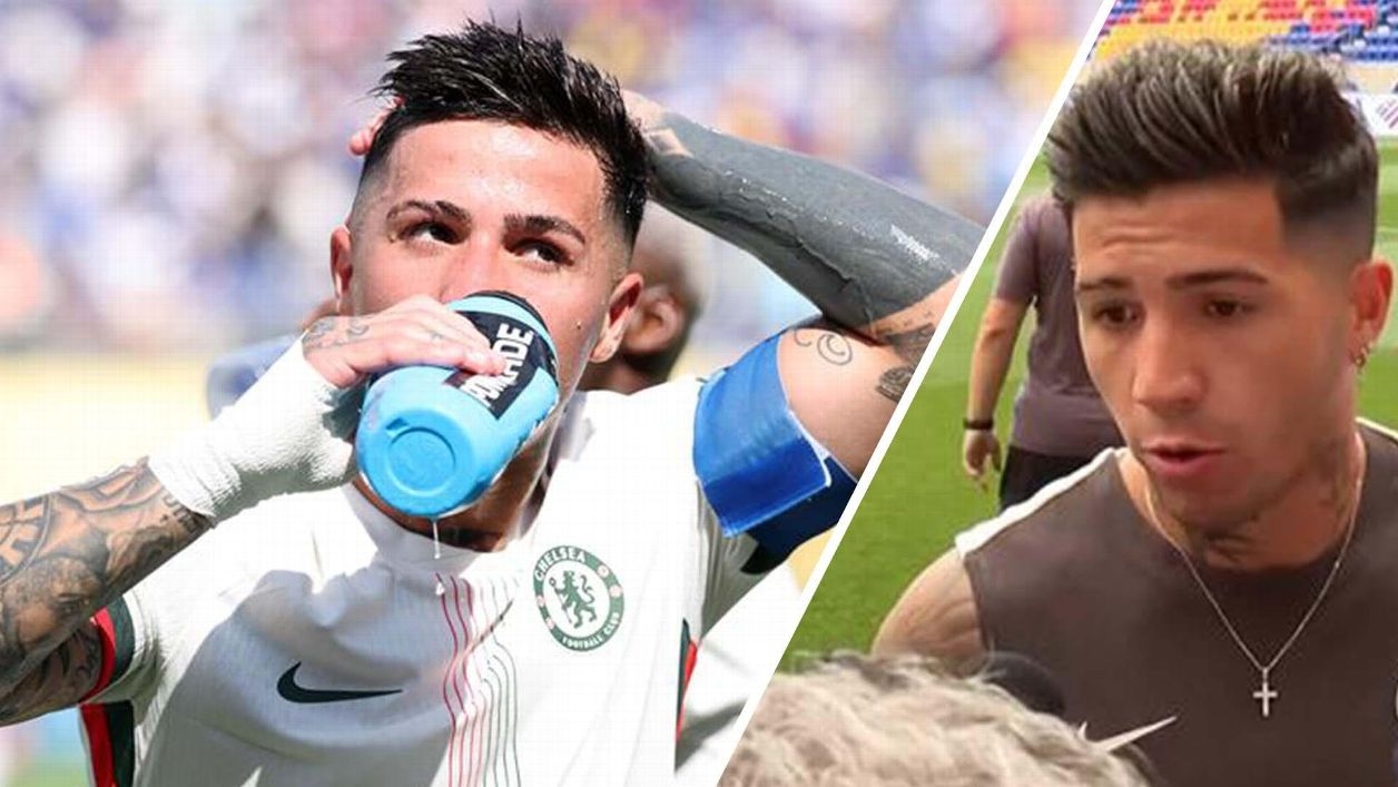 Enzo Fernandez than trời vì cái nóng ở Club World Cup