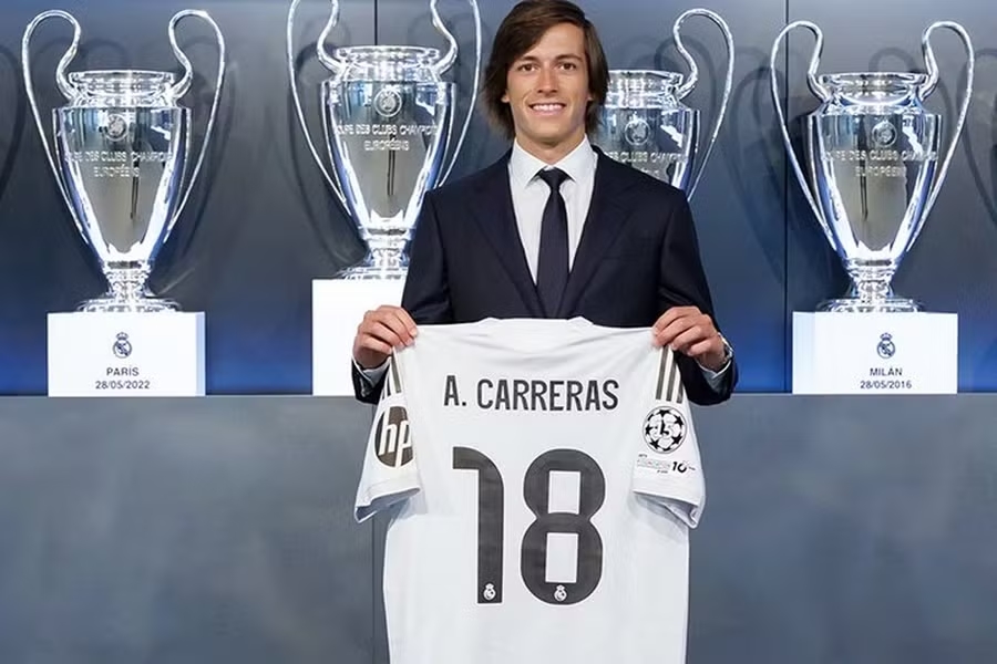 Alvaro Carreras, Real Madrid, Xabi Alonso, chuyển nhượng Real Madrid, bóng đá Tây Ban Nha