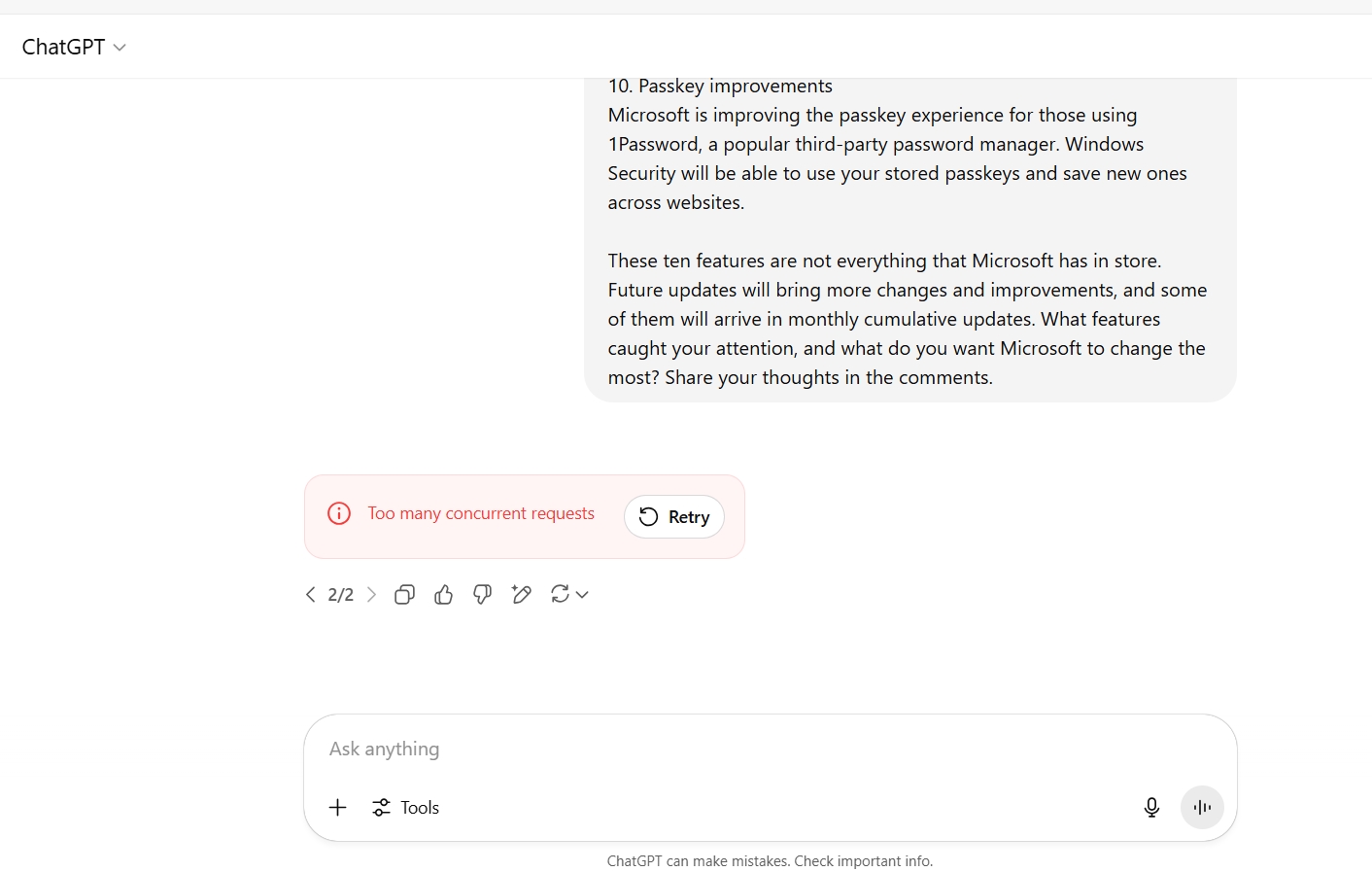 ChatGPT, quá tải, lỗi ChatGPT, OpenAI