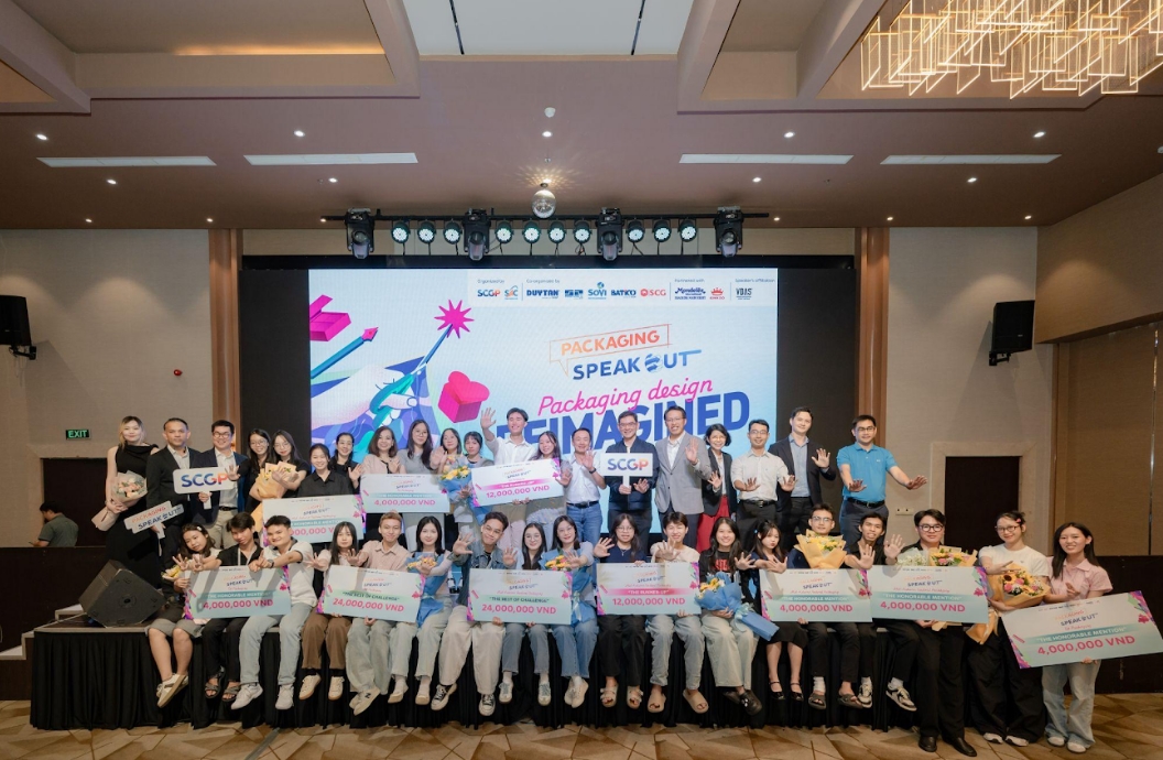 Cuộc thi thiết kế bao bì, Packaging Speak Out 2025, Bao bì sáng tạo, SCGP