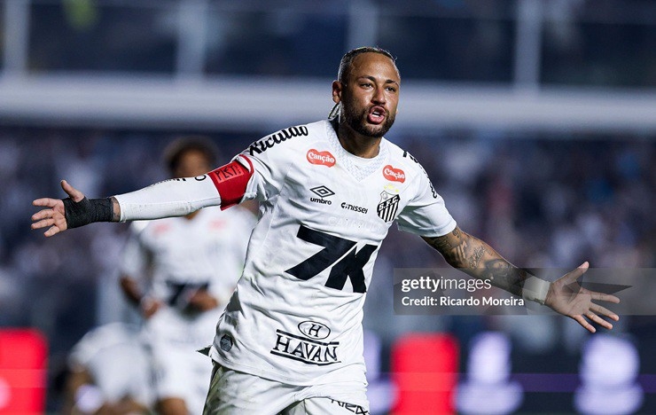Neymar, Santos thắng Flamengo, giải VĐQG Brazil
