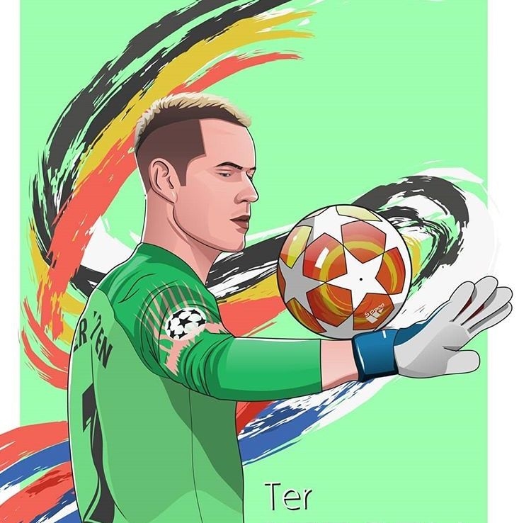Ter Stegen, chấn thương lưng, Barcelona, phẫu thuật, Hansi Flick