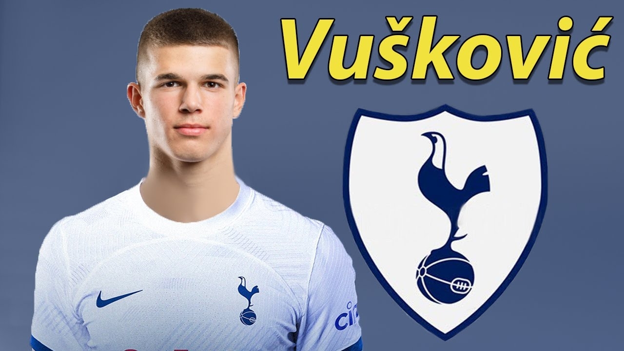 Vuskovic, Tottenham, ghi bàn ra mắt, trận giao hữu Tottenham