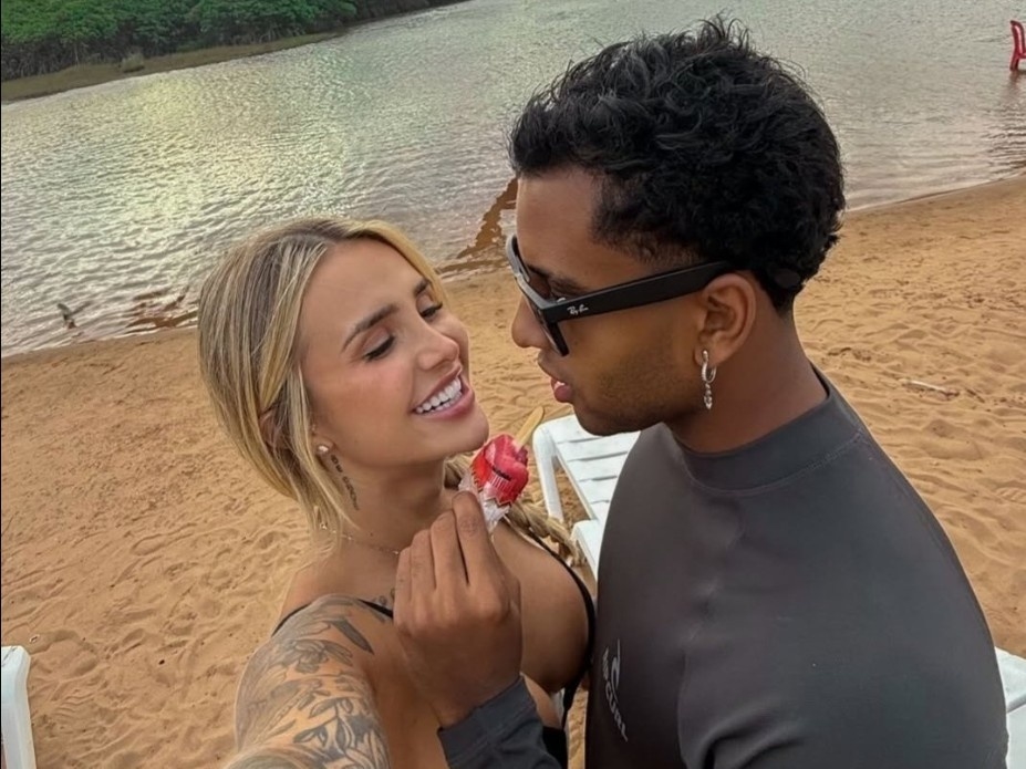 Bruna Rotta, bạn gái Rodrygo, Rodrygo Real Madrid, Bruna TikToker, chuyển nhượng Rodrygo
