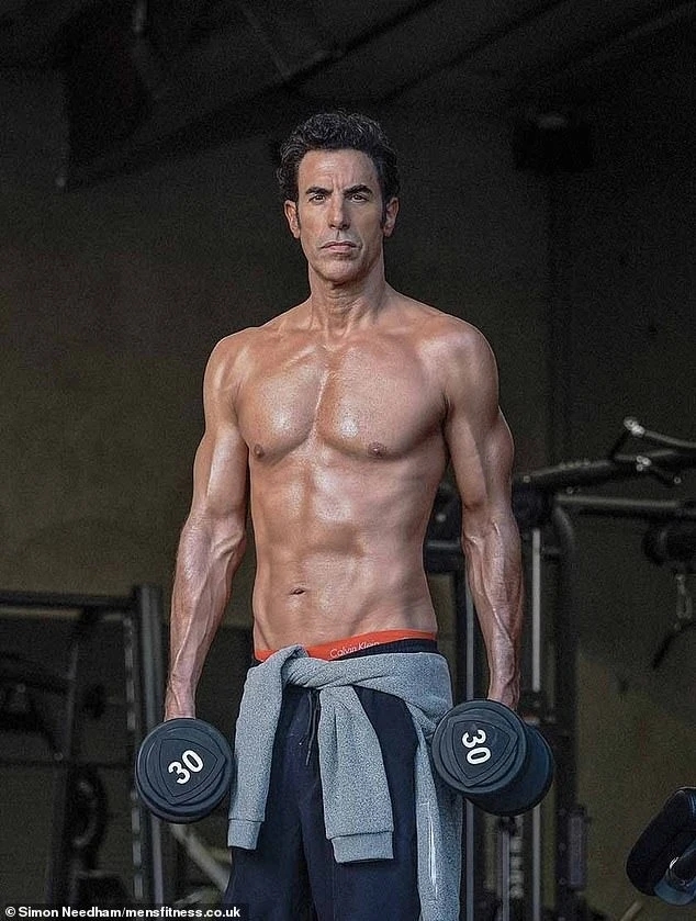 Sacha Baron Cohen, Mephisto, Marvel, cơ bắp, tập luyện, Ironheart, MCU
